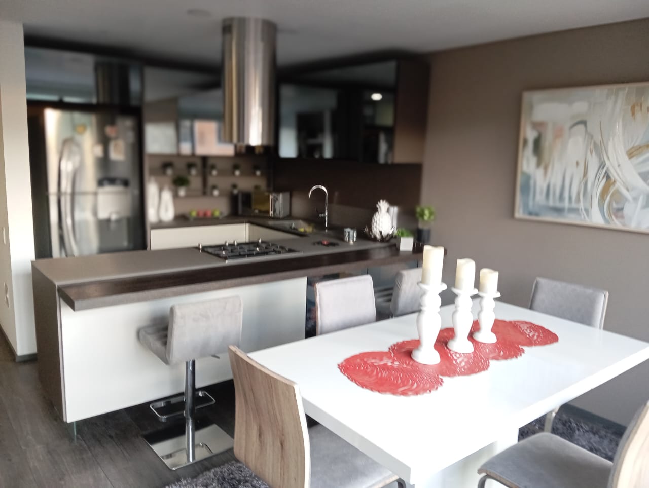 Apartamento en venta de 1 habitación con balcón en Bogotá, Santa Bárbara Occidental.